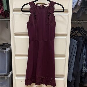 Ted Baker Deep Purple Midi Dress